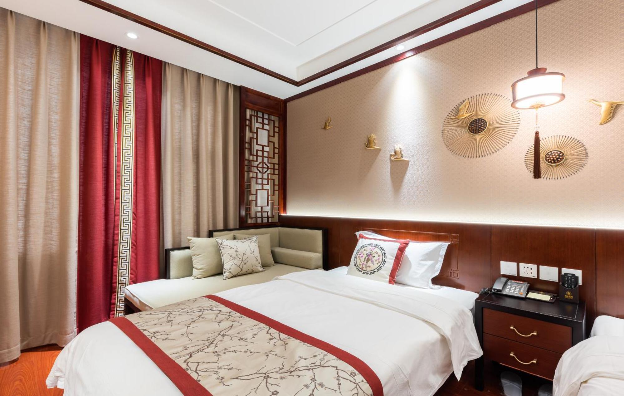 Chinese Culture Boutique Hotel-Tangfu,Traditional Chinese Theme,Heart Of Beijing,Near Forbidden City,Tiananmen Square,Hutongs,Metro Access,Free Coffee,Tea,Laundry Exterior foto