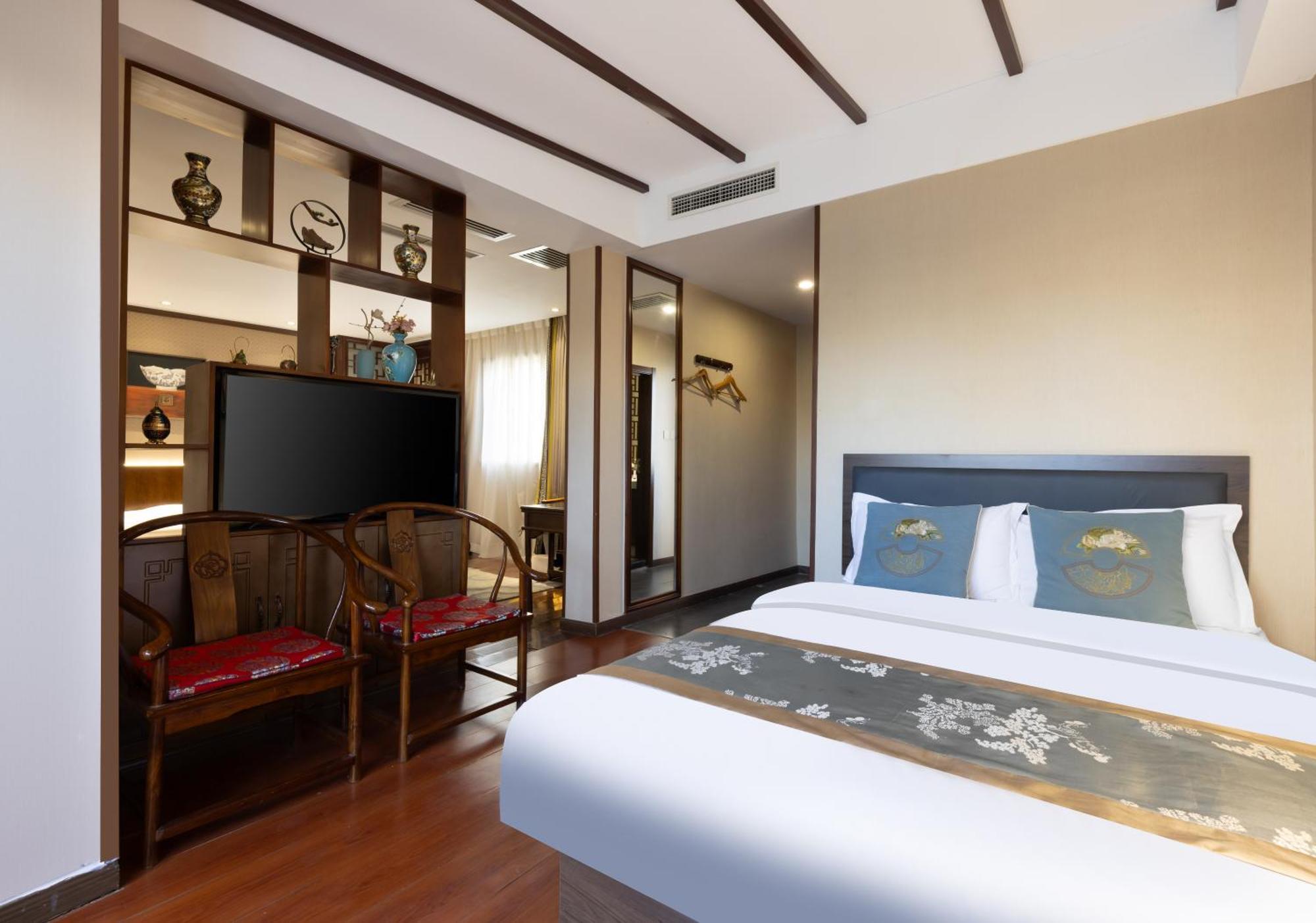 Chinese Culture Boutique Hotel-Tangfu,Traditional Chinese Theme,Heart Of Beijing,Near Forbidden City,Tiananmen Square,Hutongs,Metro Access,Free Coffee,Tea,Laundry Habitación foto