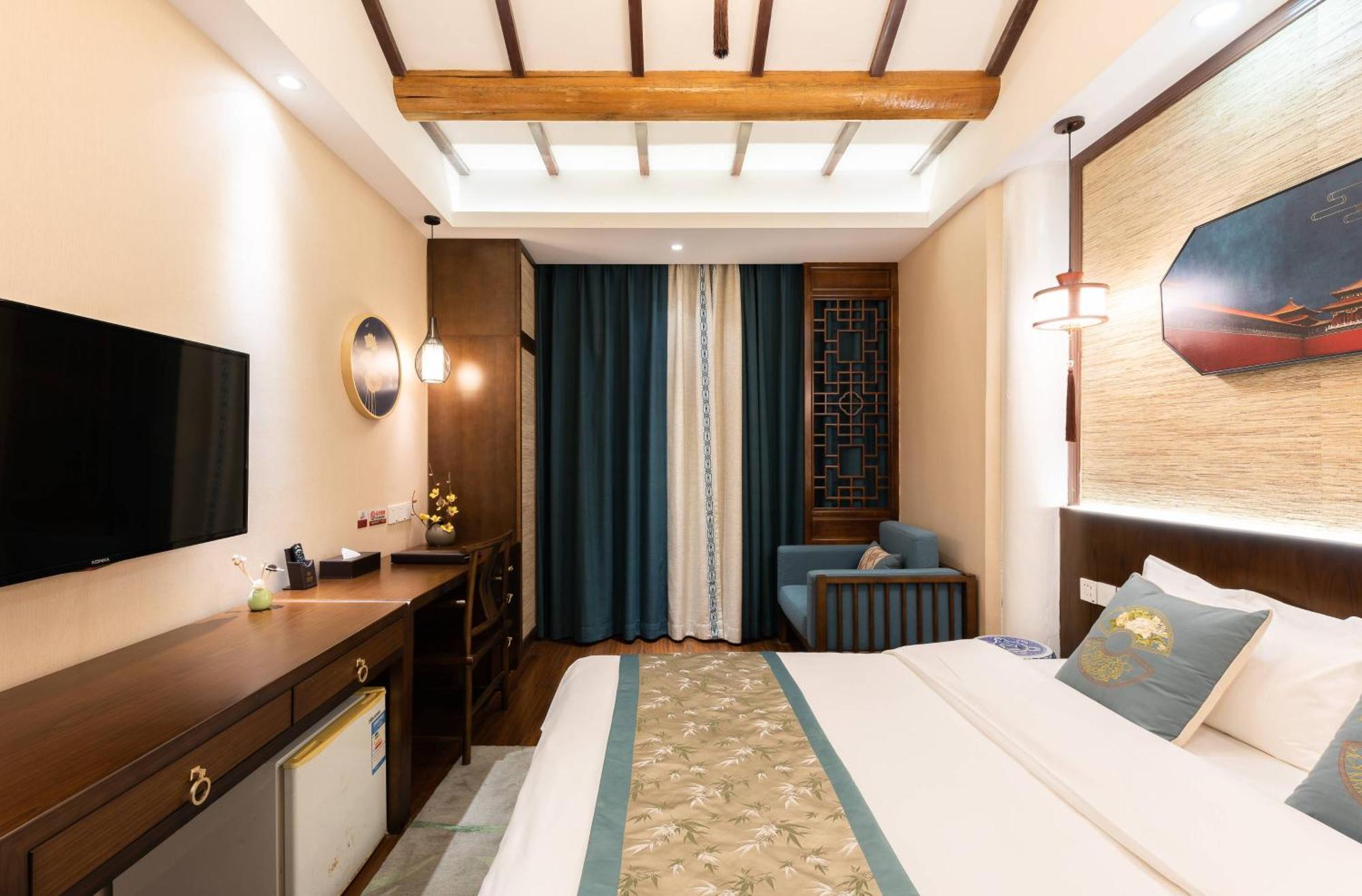 Chinese Culture Boutique Hotel-Tangfu,Traditional Chinese Theme,Heart Of Beijing,Near Forbidden City,Tiananmen Square,Hutongs,Metro Access,Free Coffee,Tea,Laundry Habitación foto